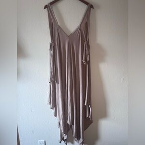 NWT! Free People Asymmetrical Midi Dress
